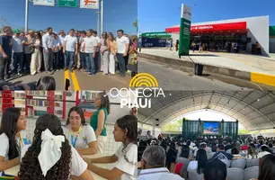 Governador entrega obras e participa de plenária do Diálogos pelo Piauí em Valença (Foto: Conecta Piauí)