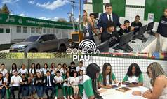Governador entrega reforma e modernização de escola na zona rural de Teresina