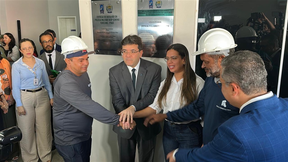Governador inaugura novo Batalhão da Polícia Militar no Centro de Teresina
