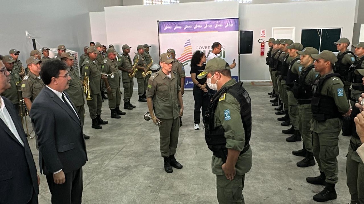 Governador inaugura novo Batalhão da Polícia Militar no Centro de Teresina