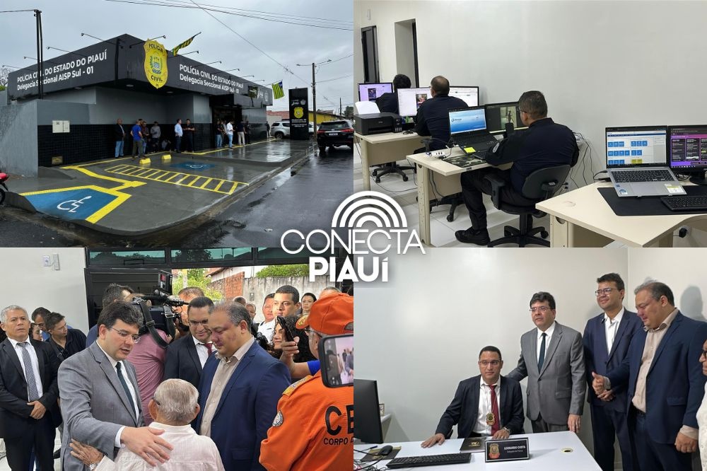 Governo inaugura delegacia revitalizada na zona Sul de Teresina