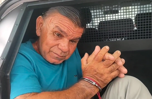 Homem com mandado de prisão em aberto é preso ao visitar em delegacia em Teresina (Foto: Repórter 12/Conecta Piauí)