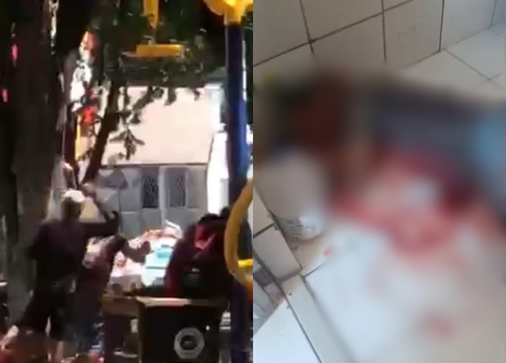 Homem é esfaqueado em praça e socorrido dentro de banheiro de padaria em Teresina