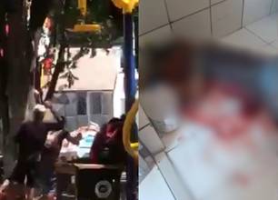 Homem é esfaqueado em praça e socorrido dentro de banheiro de padaria em Teresina