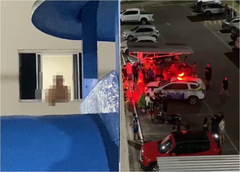 Homem é flagrado praticando atos obscenos diante de crianças em condomínio na zona Sul de Teresina