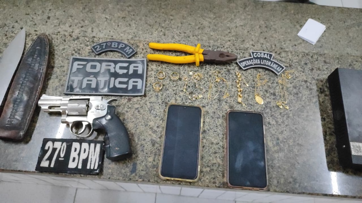 Homem é preso após invadir residência e render família em Parnaíba