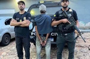 Homem é preso em São Raimundo Nonato após ameaçar ex-companheira com faca (Foto: Divulgação/Polícia Civil)