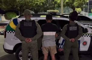 Homem é preso por ameaçar mulher com mensagens xenofóbicas em São Raimundo Nonato (Foto: Divulgação/PMPI)