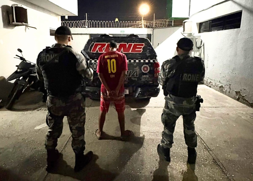 Homem é preso por tráfico de drogas em ação do RONE na zona Norte de Teresina