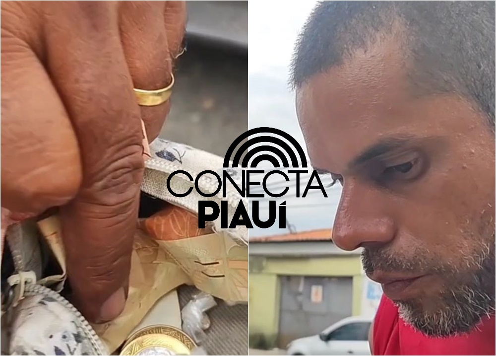 Homem esconde drogas na boca após ser abordado por policiais no Centro de Teresina
