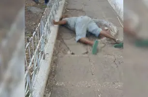 Idoso acusado de abusar de criança é morto a tiros por policial em Caxias (Foto: Reprodução)