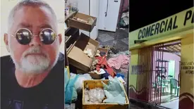 Idoso é morto a golpes de pedra na cabeça em cidade do Piauí (Foto: Reprodução)