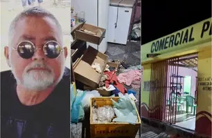 Idoso é morto a golpes de pedra na cabeça em cidade do Piauí (Foto: Reprodução)
