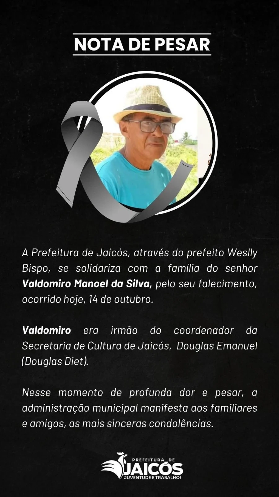Idoso que estava desaparecido é encontrado morto no Piauí; causa ainda é mistério