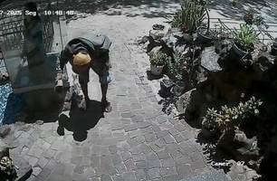 Imagem de santa é vandalizada e dinheiro ofertado por fiéis é furtado no Piauí (Foto: Reprodução) Imagem de santa é vandalizada e dinheiro ofertado por fiéis é furtado no Piauí (Foto: Reprodução)