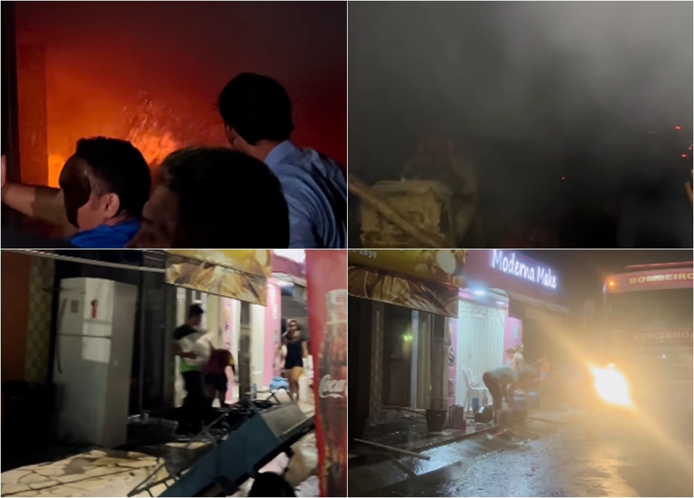 Incêndio atinge panificadora no centro de Jaicós e mobiliza moradores