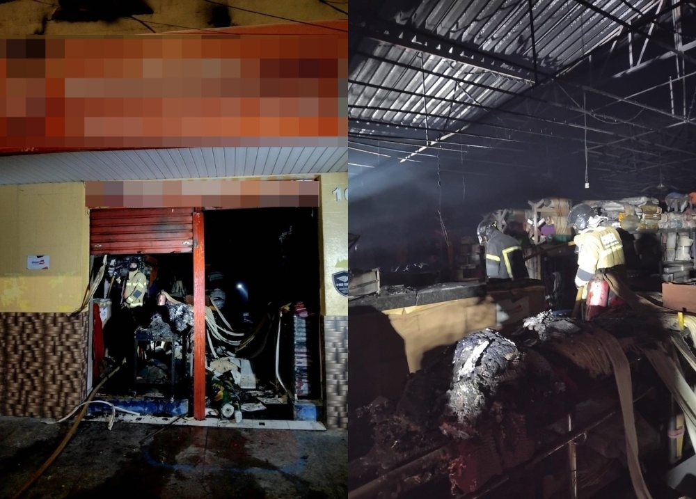 Incêndio destrói loja de tecidos no Centro de Teresina e causa grande prejuízo