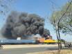 Incêndio destrói revendedora de pneus na BR-316, em Teresina