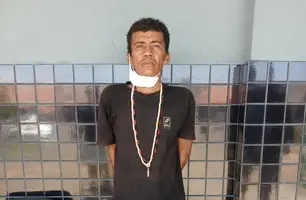 Inteligência da PM prende 'Pertuba' em Parnaíba após mandado de prisão (Foto: Reprodução)