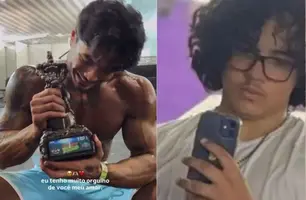 Irmão de aluno baleado em escola de Teresina dedica prêmio ao vencer competição (Foto: Reprodução)