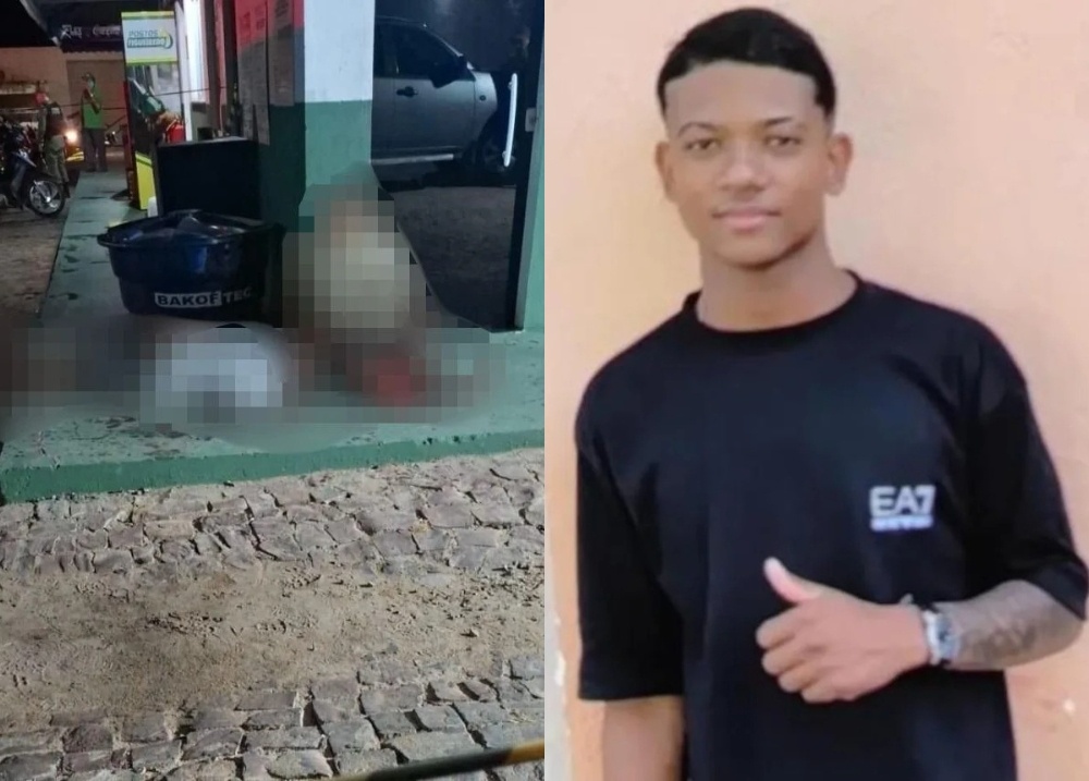 Jovem é morto em posto de combustíveis em Bom Jesus; ex da namorada foi preso