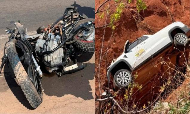 Jovem morre em colisão entre motocicleta e carro da Prefeitura em Monte Alegre