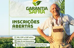 Lagoa do Piauí abre inscrições para o programa Garantia-Safra 2025 (Foto: Reprodução)