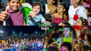 Lagoa do Piauí celebra o Dia das Crianças com festa repleta de alegria e emoção (Foto: Reprodução) Lagoa do Piauí celebra o Dia das Crianças com festa repleta de alegria e emoção (Foto: Reprodução)