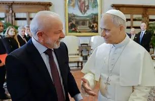 Lula se reúne com papa Leão XIV, pela primeira vez, no Vaticano (Foto: Ricardo Stuckert / PR)