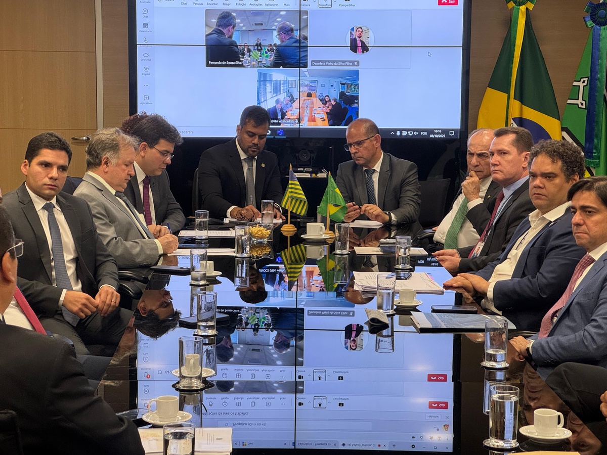 Marcelo Castro e governador Rafael Fonteles se reúnem com ministro Waldez Góes para tratar sobre construção da Adutora da Serra da Capivara