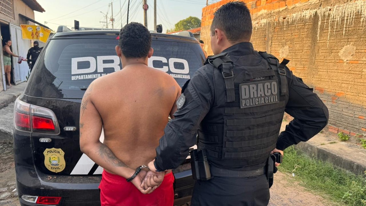 Membro do PCC com forte influência no tráfico é preso na zona Norte de Teresina