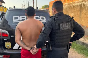 Membro do PCC com forte influência no tráfico é preso na zona Norte de Teresina (Foto: Divulgação/DRACO)