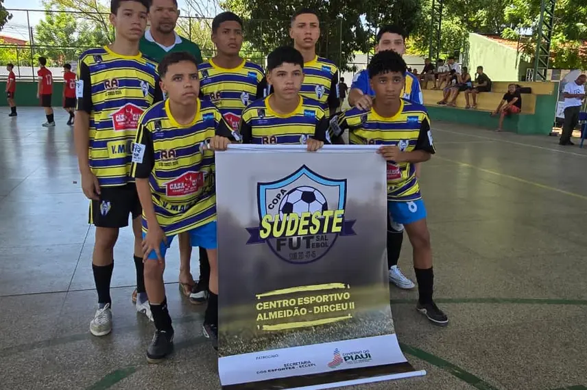 Mônaco e Dirceu conquistam títulos na Copa Sudeste de Futebol e Futsal em Teresina