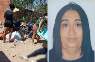 Mulher morreu em acidente envolvendo três veículos em Parnaíba (Foto: Reprodução)