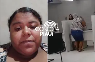 Mulher que se revoltou na Equatorial pede desculpa a funcionários: 'Abalada' (Foto: Reprodução)