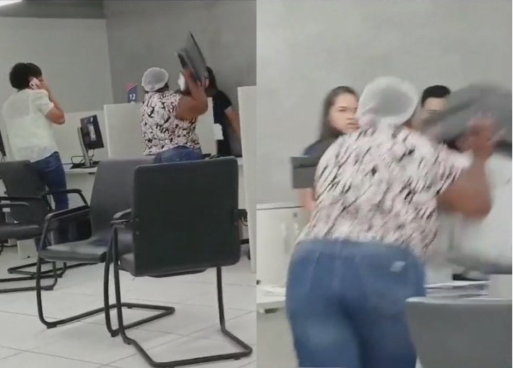 Mulher quebra equipamentos da Equatorial Piauí após ficar dias sem energia em casa