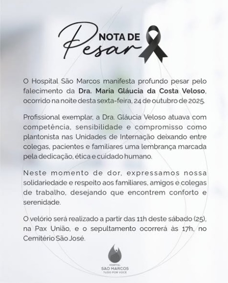 Nota de pesar