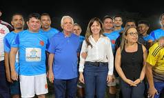 Novo campo esportivo é entregue à comunidade de Bonfim, em Esperantina