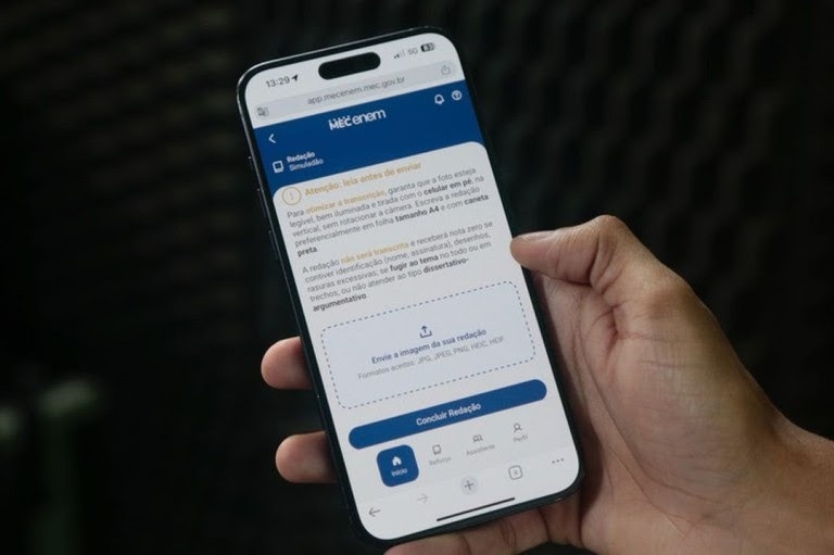 O MEC Enem está disponível nas principais lojas de aplicativos, como Apple Store e Google Play