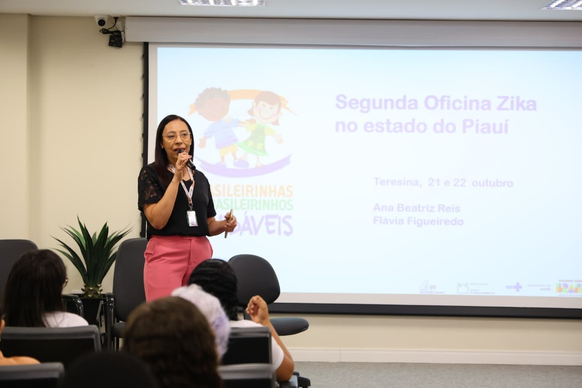 Oficina debate apoio ampliado a crianças com Síndrome Congênita do Zika no Piauí