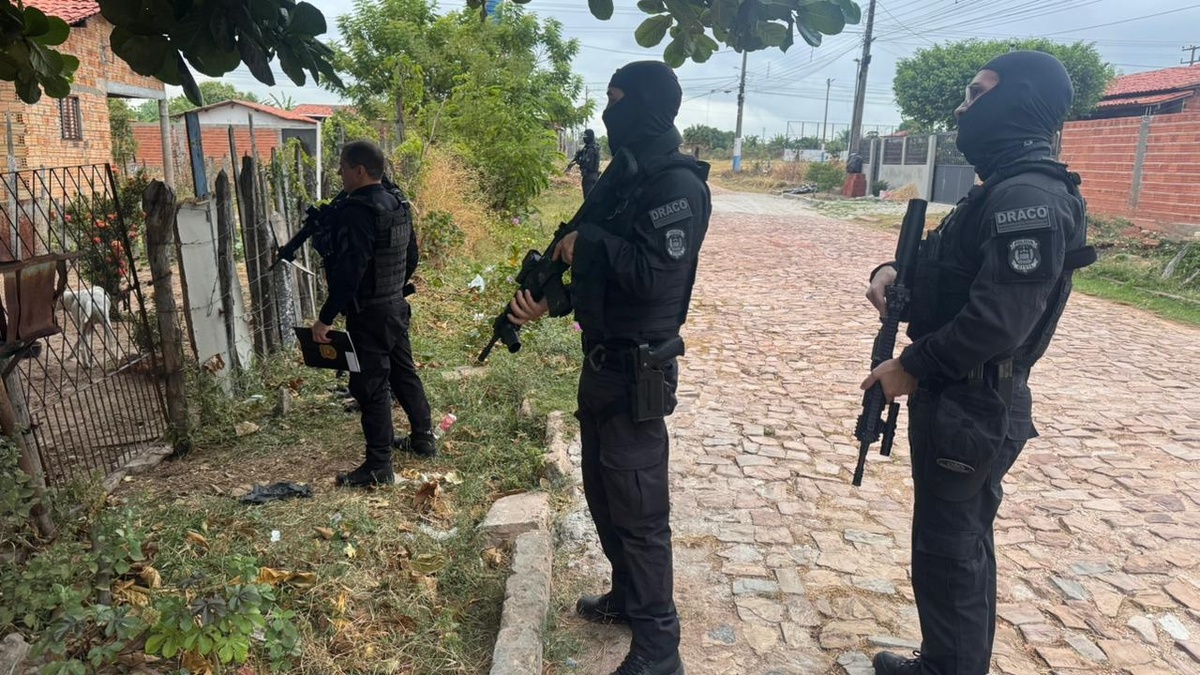 Operação contra facção criminosa em Altos