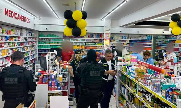Operação mira rede de farmácias em Teresina suspeita de venda de produtos roubados