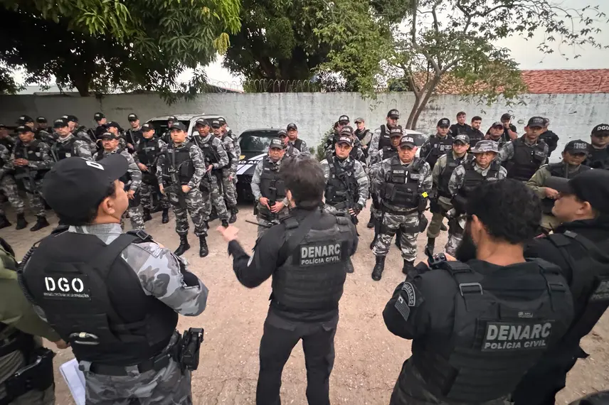 Operador do tráfico está entre presos na Operação Capital Oculto em Teresina