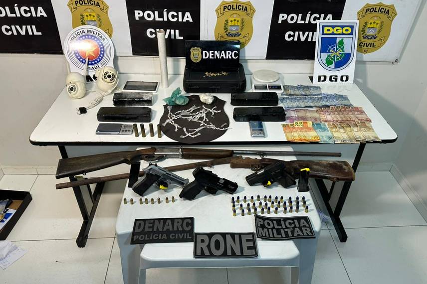 Operador do tráfico está entre presos na Operação Capital Oculto em Teresina Operador do tráfico está entre presos na Operação Capital Oculto em Teresina