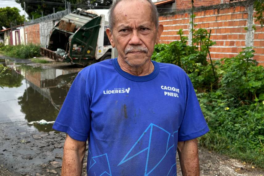 Osmar, reforça que o problema não é recente Osmar, reforça que o problema não é recente