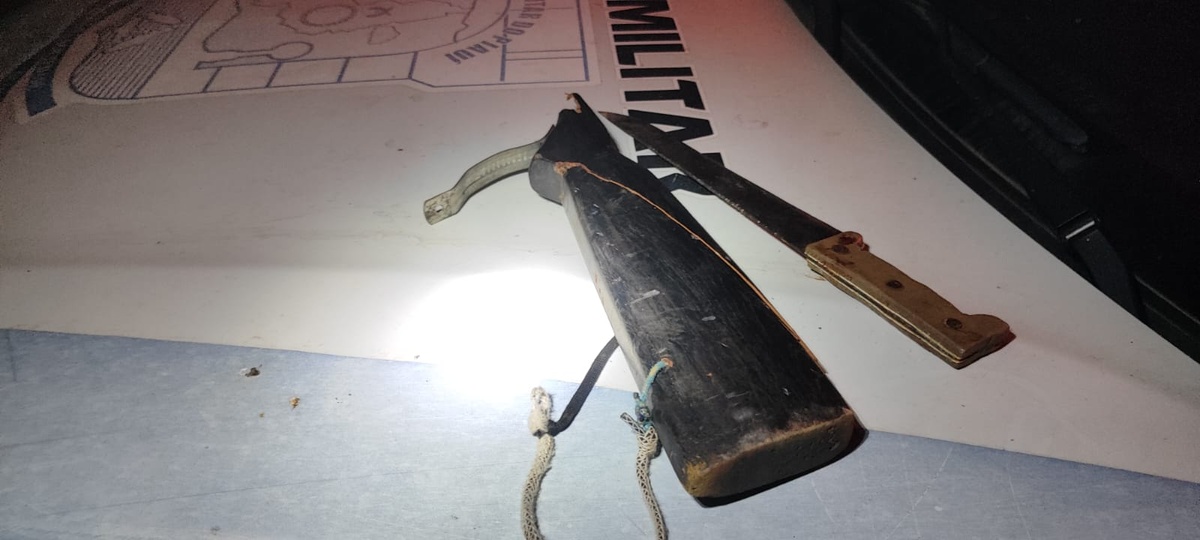 Padrasto atira e golpeia marido de enteada com espingarda em Nazária