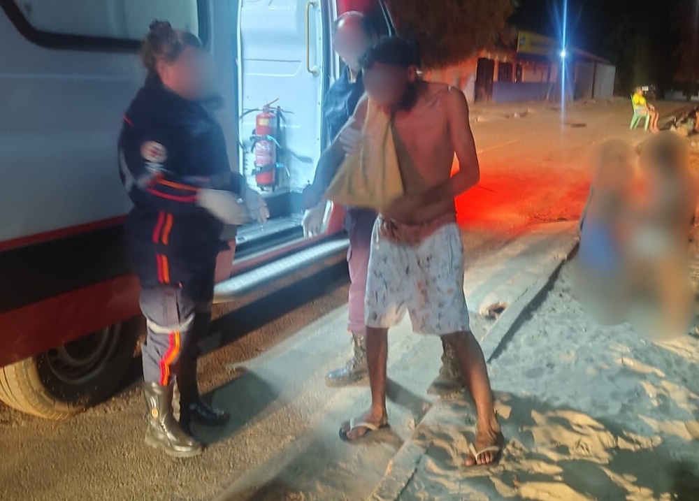 Padrasto atira e golpeia marido de enteada com espingarda em Nazária