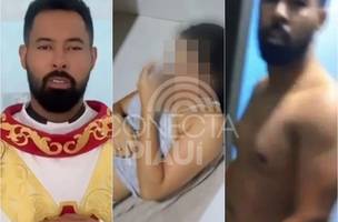 Padre flagrado com noiva de fiel escondida em banheiro dá a sua versão (Foto: Reprodução)