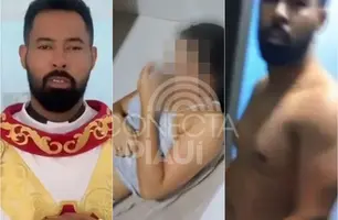 Padre flagrado com noiva de fiel escondida em banheiro dá a sua versão (Foto: Reprodução)