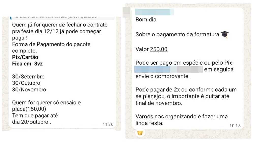 Pais denunciam cobrança de até R$ 360 por formatura em escola pública de Teresina